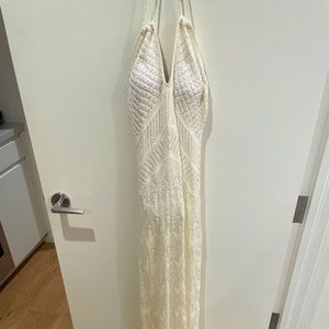 Backless Tricot Dress